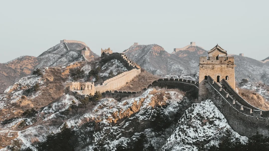 CHN 4D midday-to-afternoon live draw schedule - Great Wall near Beijing, China landscape, daily 15:30 WIB