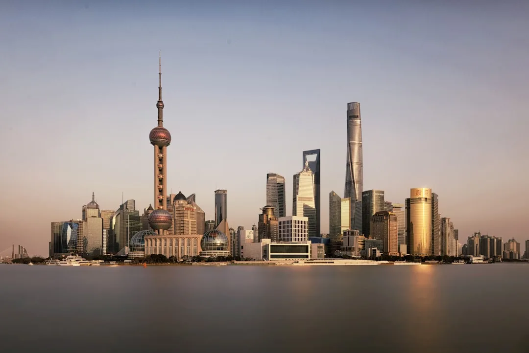 Fastest CHN live draw - China Pools 4D, Shanghai Pudong skyline at night, synced with an upstream community aggregator