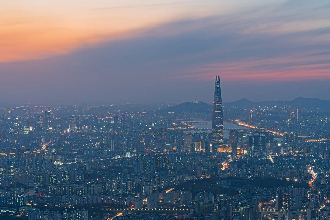 Fastest KOR live draw - Korea Pools 4D, Seoul landscape with Namsan Tower, synced with upstream community aggregators