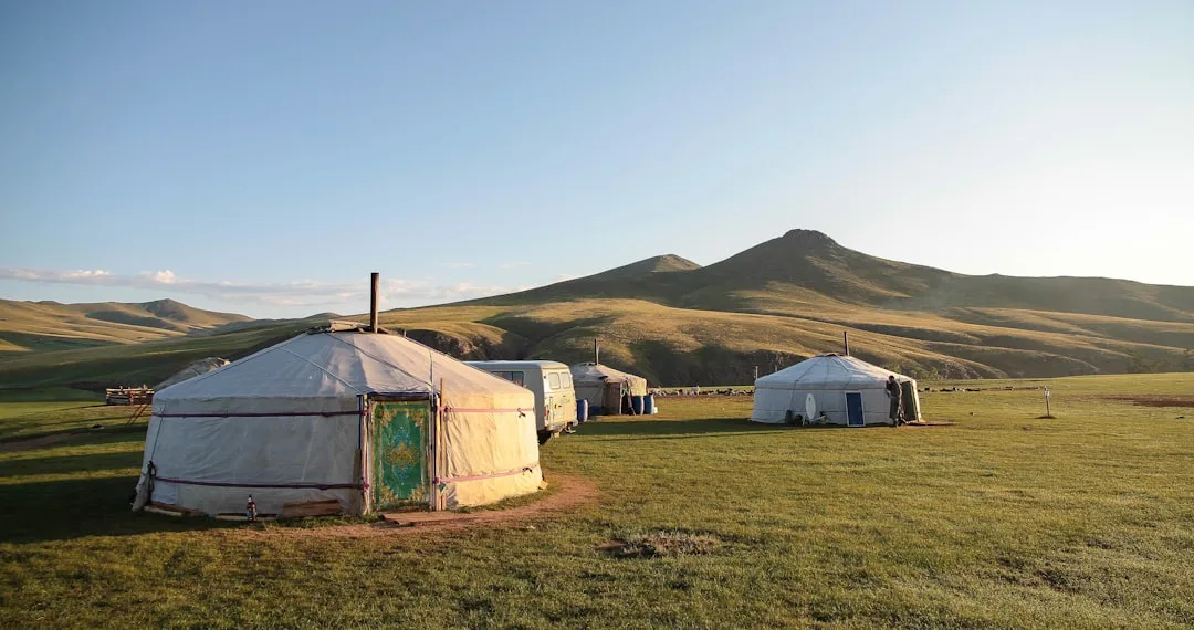 Evening MNG 4D live draw schedule - traditional Mongolian ger yurt, daily at 19:25 WIB