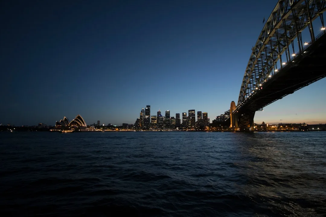Sydney Opera House at night - Australian landmark for the SDY live draw market, daily Sydney Pools 4D results